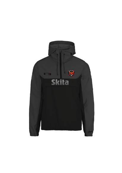 Coupe-vent GAIA noir/gris (FC WISSEMBOURG)